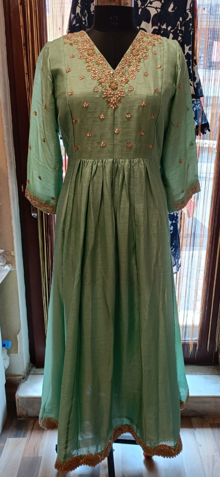 anarkali gown